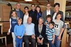 Familie und Team