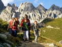Höhenwanderung am Rosengarten (Bergwanderung)