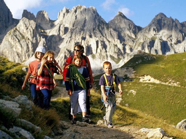 Höhenwanderung am Rosengarten (Bergwanderung)