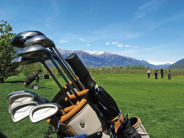 Golfing in South Tyrol