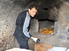 Frisches Brot aus unserem Steinbackofen...