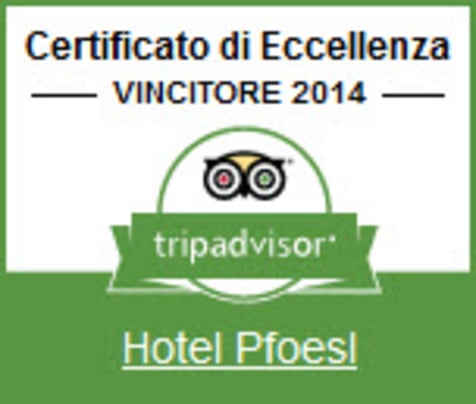 Auszeichnung bei Tripadvisor