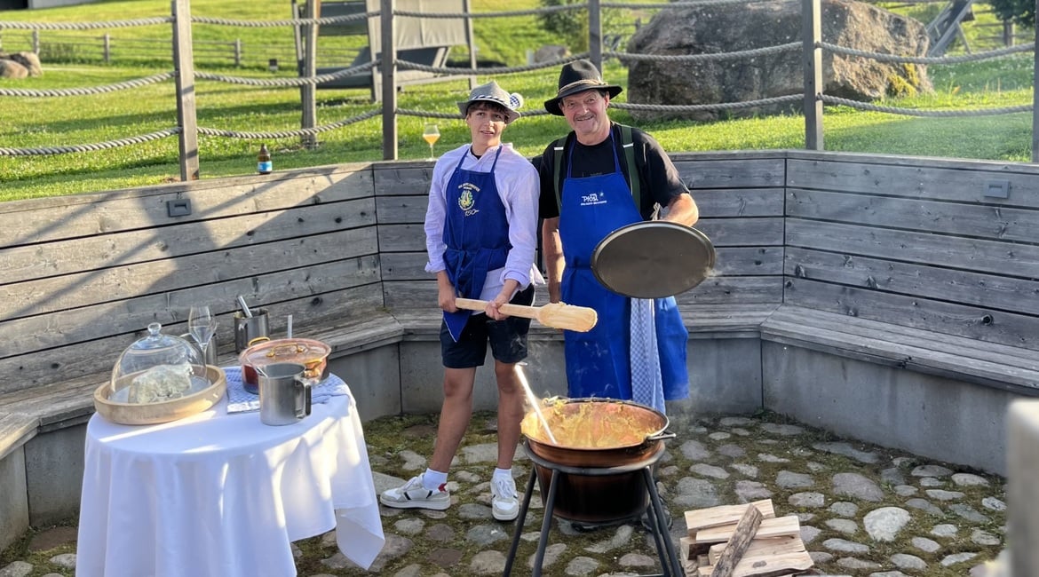 Pfösl's garden party