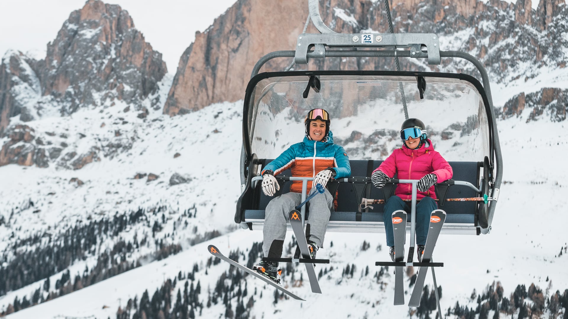 Winterurlaub in den Dolomiten: moderne Anlagen