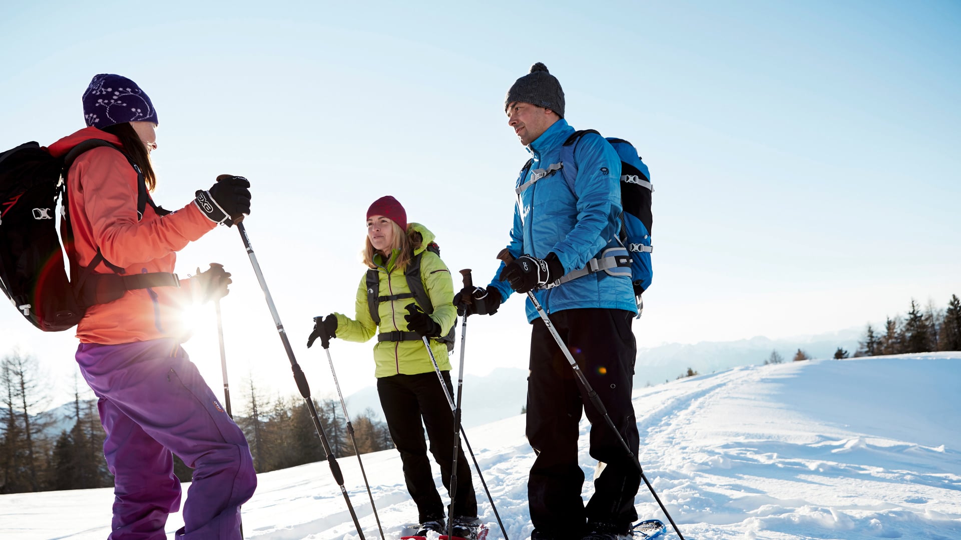 Inverno sulle Dolomiti: tour sugli sci all‘Hotel Pfösl