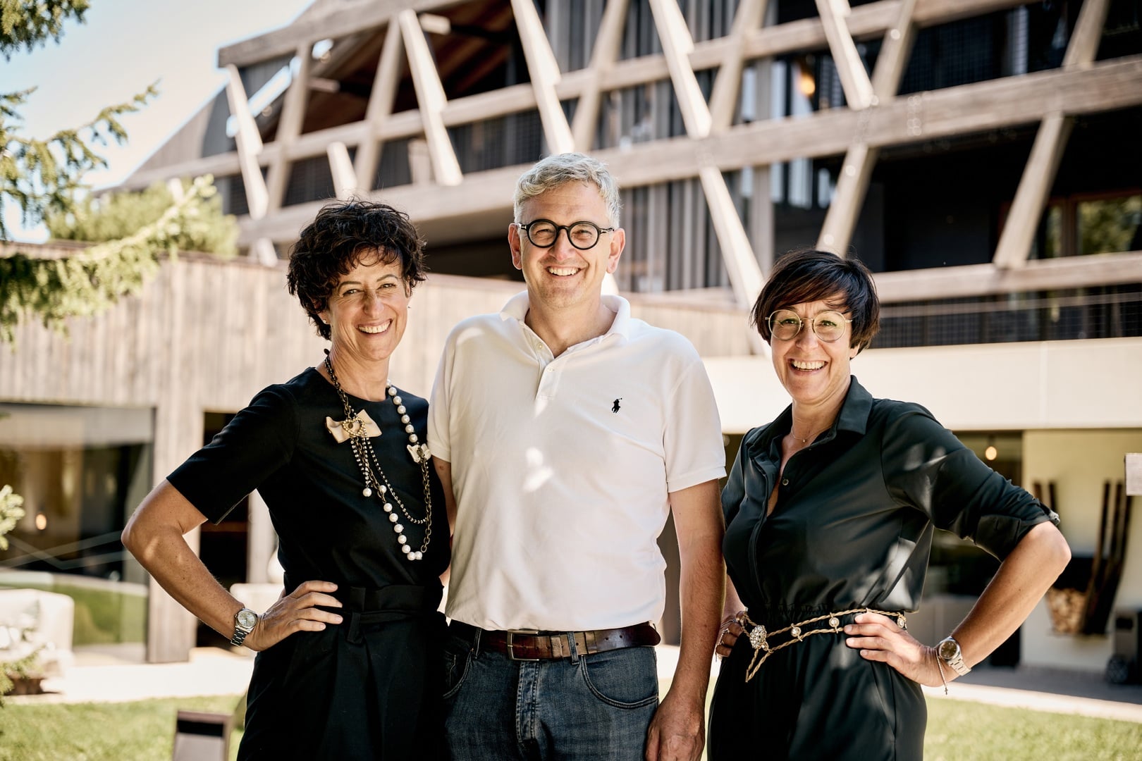 Eva, Daniel und Brigitte