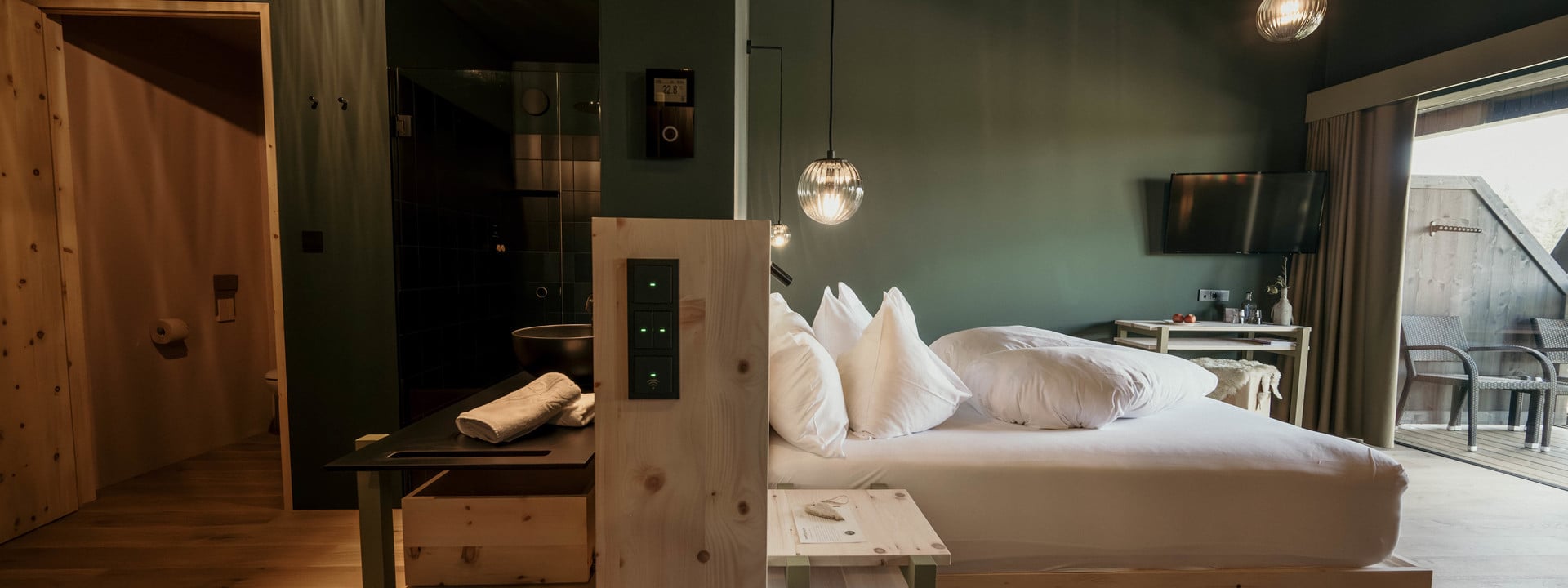 Suite Arve al Pfösl, design hotel sulle Dolomiti
