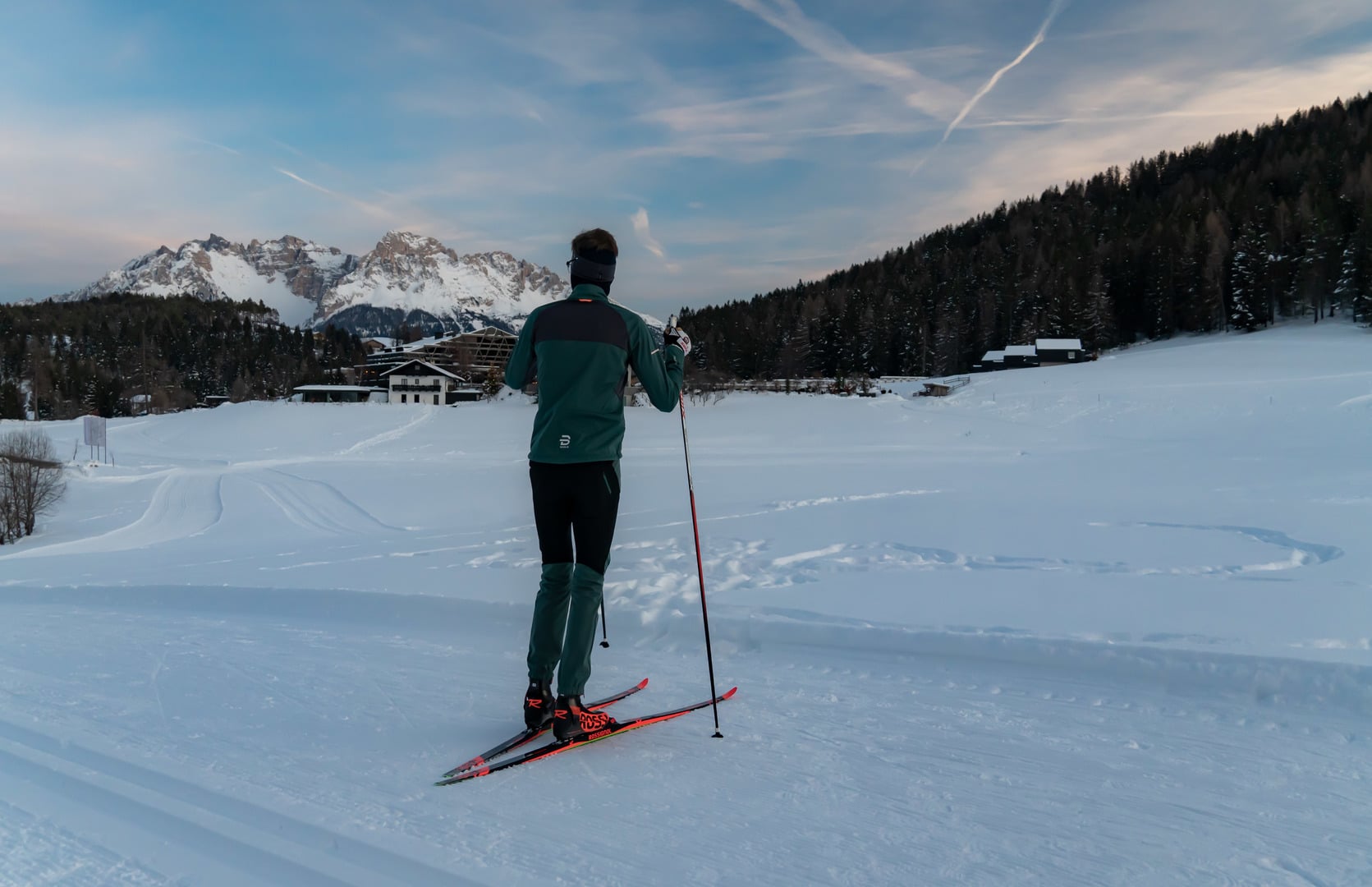 Sci di fondo nella settimana bianca sulle Dolomiti