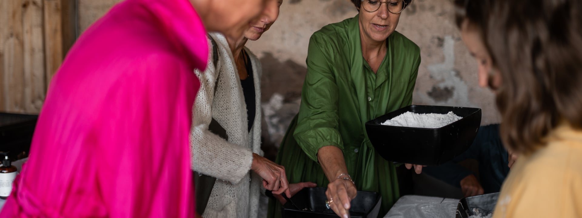Brotbackkurs mit Brigitte und Eva Zelger