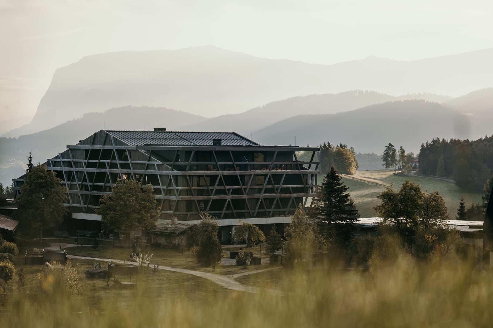 Il nostro design hotel in Alto Adige visto da fuori