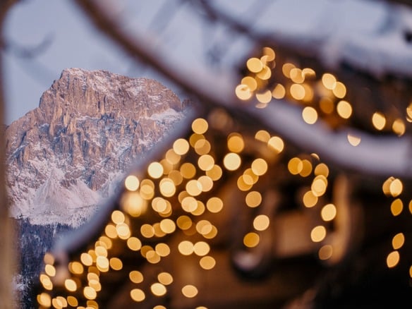 Natale in montagna nelle Dolomiti