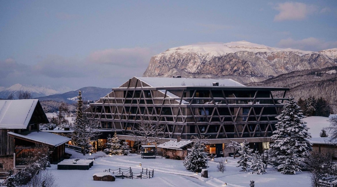Natale in montagna nelle Dolomiti