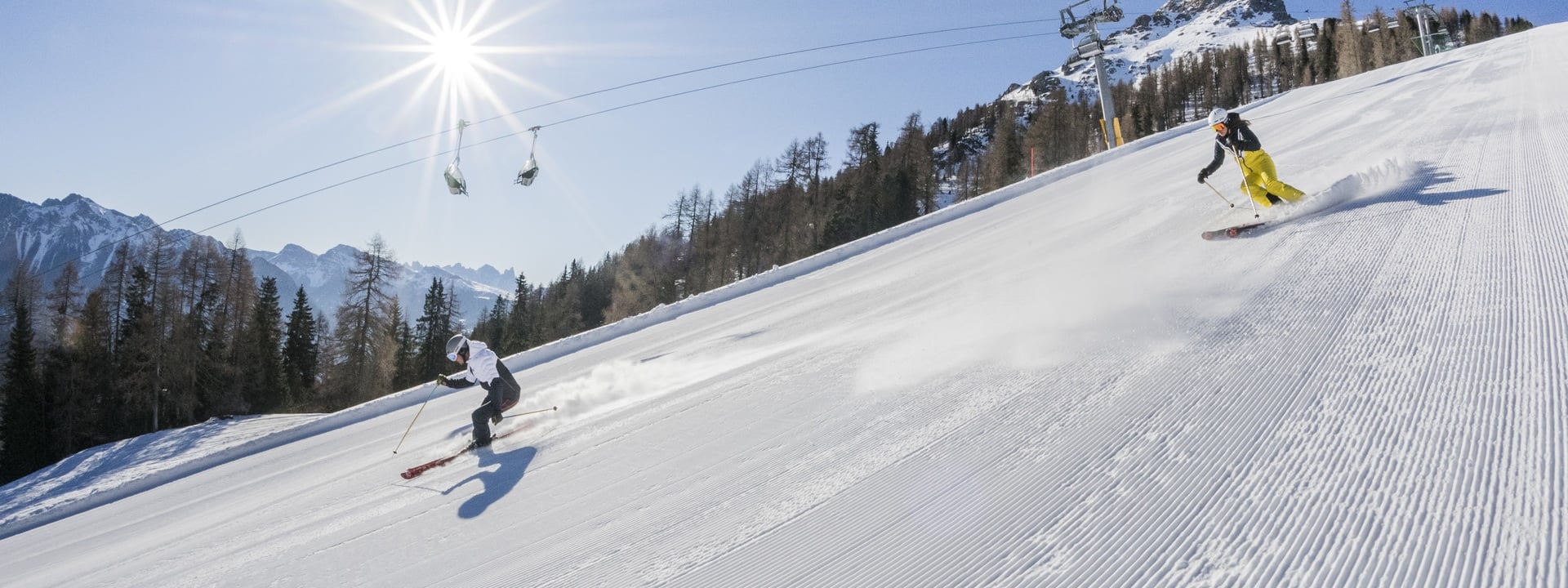 Ski and spa holiday in the Dolomites