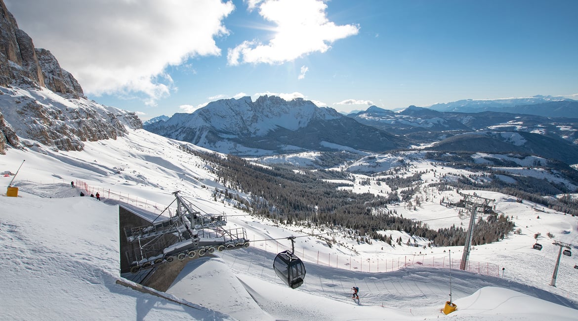 Genuss-Skiurlaub in den Dolomiten